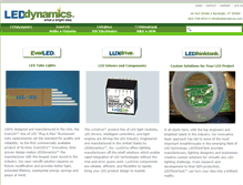 Tablet Screenshot of leddynamics.com